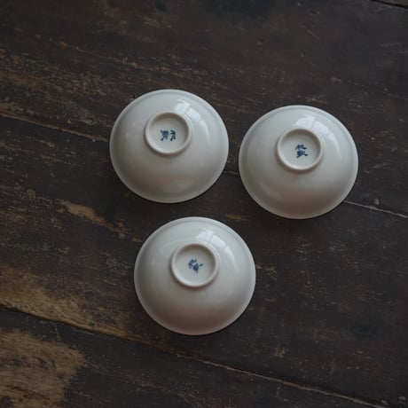 青花定風波茶杯 3点セット PE020