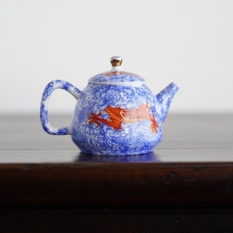 仿琺瑯彩茶壺茶杯セット PH020 | Looking For 物色