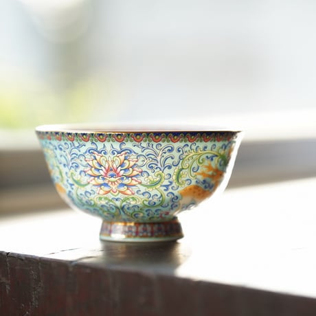 仿琺瑯彩お椀 PZ010