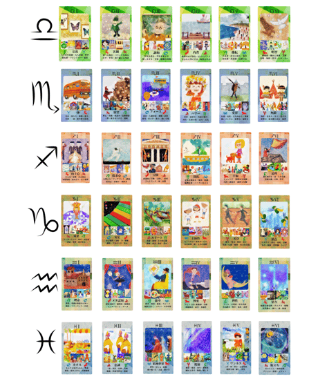 サビアンシンボル・カード/ PDF資料付き