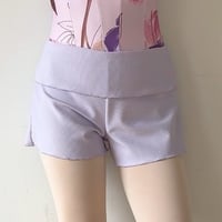 ルーズショートパンツ　ラベンダー<11060>