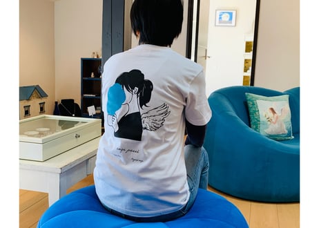 エンジェルプリントTシャツ(半袖)