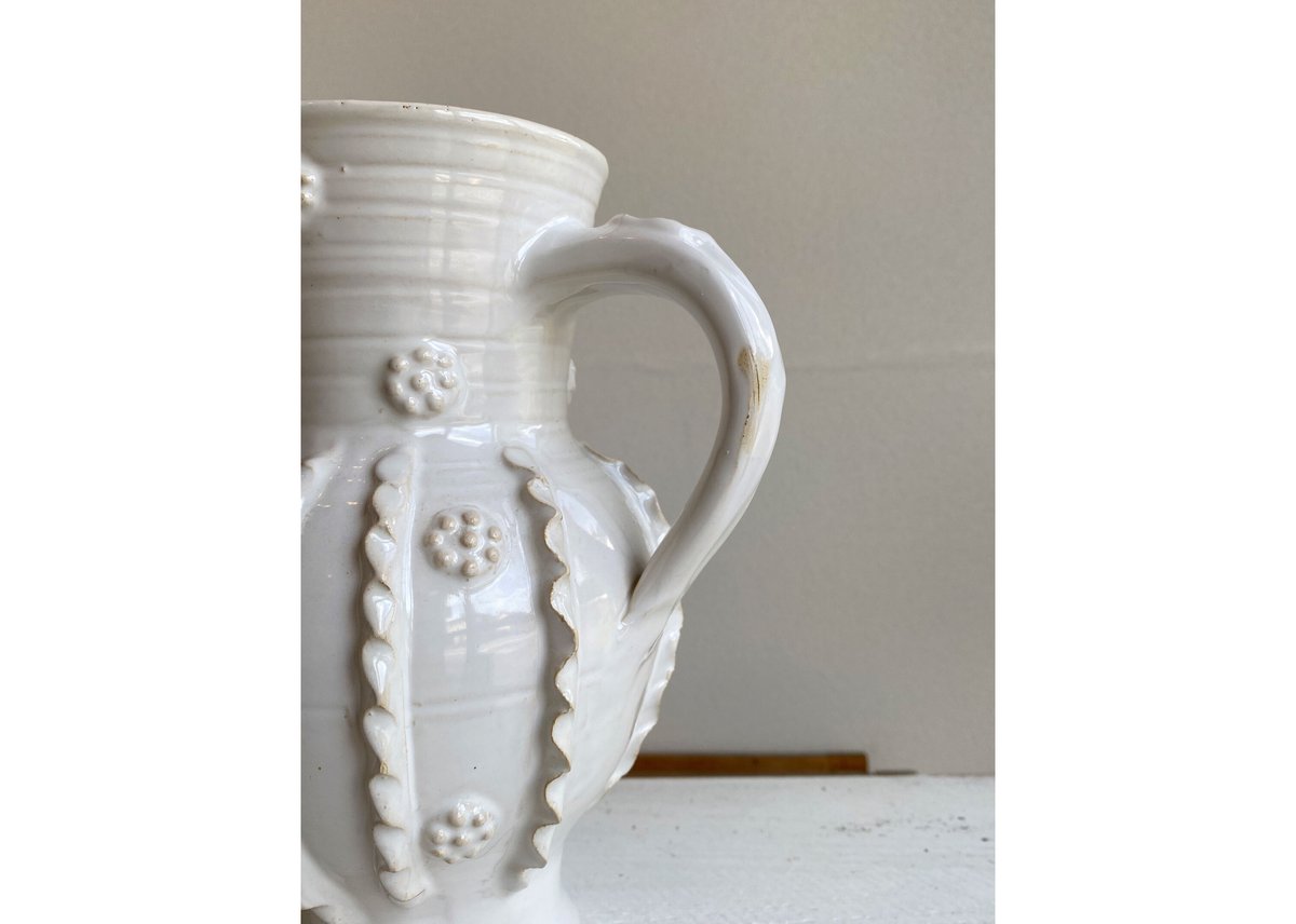 【アンティーク】　フランス　エミールテシエ　フラワーベース　小物入れ　インテリア アンティーク】 フランス エミールテシエ フラワーベース 小物入れ