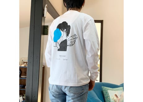 エンジェルプリントTシャツ(長袖)