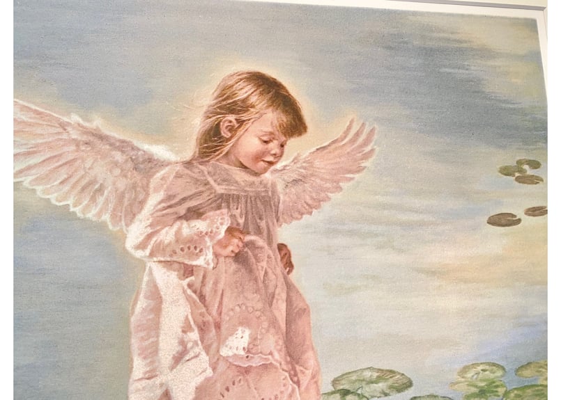 天使の絵 睡蓮の天使 | angepassé