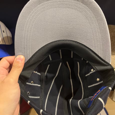 PIN STRIPE LB CUSTOM WHITE BRIM