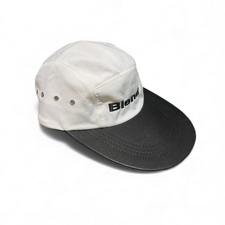 "BLEND" 4EYE WHITE × LETHER BRIM CUSTOM LB