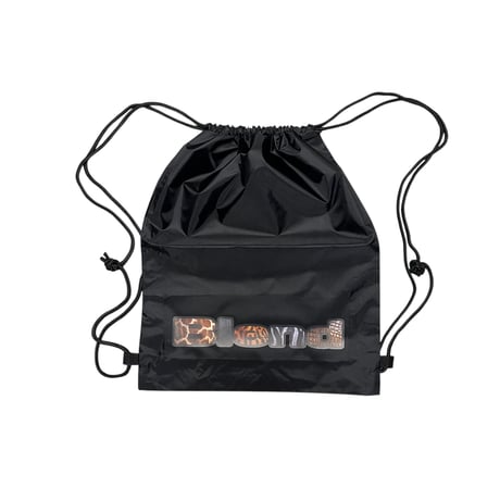 BLEND ZOO LOGO KNAPSACK BLACK