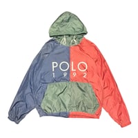 POLO RALPH LAUREN 1992 MULTI COLOR ANORAK JACKET