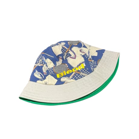 "Blend" TENNIS PATTERN 5PANEL CUSTOM HAT