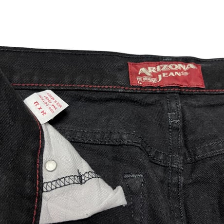 ARIZONA BLACK DENIM W34 × 32