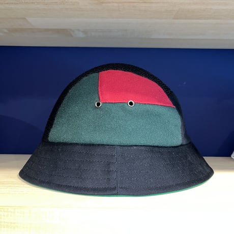 MULTI PATCH WORK × SPONGE MESH CUSTOM