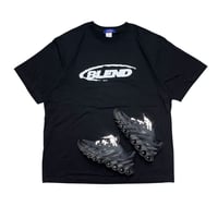 "BLEND" FRONT LOGO T-SHIRT BLACK