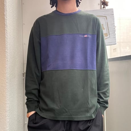 POLO SPORT BI COLOR L/S T-SHIRT