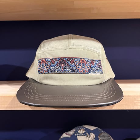 PAISLEY LINE LETHER BRIM CUSTOM