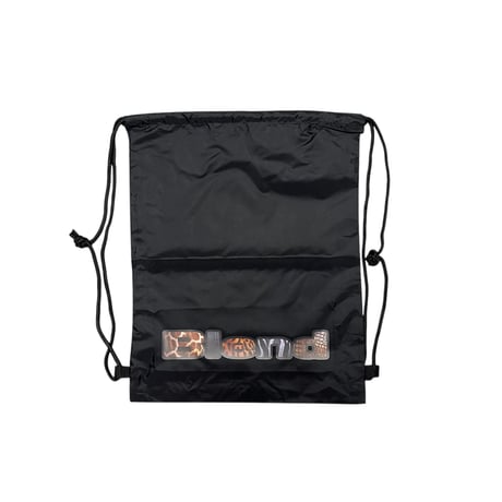 BLEND ZOO LOGO KNAPSACK BLACK