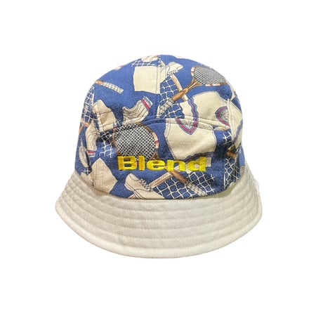 "Blend" TENNIS PATTERN 5PANEL CUSTOM HAT