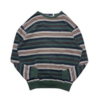 POLO RALPH LAUREN MULTI BORDER SWEAT SHIRT