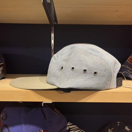 DENIM × BEIGE CHINO LB 5PANEL CUSTOM
