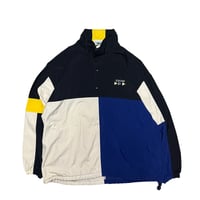 IZOD BI COLOR HALF BUTTON NYLON JACKET