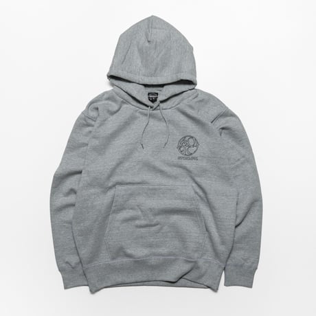 STOIC JPN × BLEND STORE 15.6oz HEAVY WEIGHT HOODIE : ASH GRAY