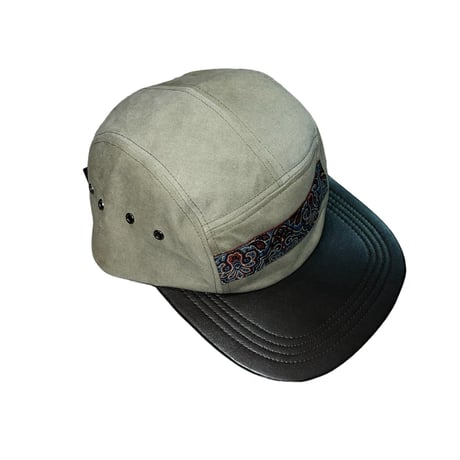 PAISLEY LINE LETHER BRIM CUSTOM