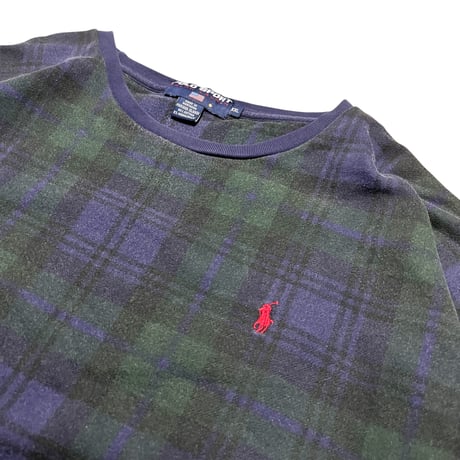 POLO RALPH LAUREN BLACK WATCH SWEAT SHIRT