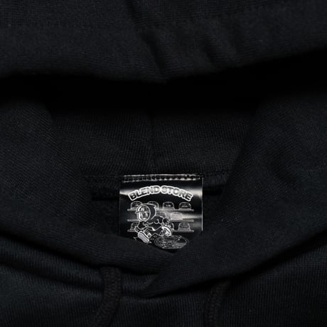 STOIC JPN × BLEND STORE 15.6oz HEAVY WEIGHT HOODIE : BLACK