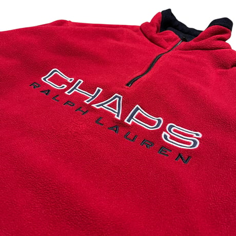 CHAPS RALPH LAUREN HALF ZIP FLEECE