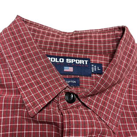 POLOSPORT CHECK L/S SHIRT