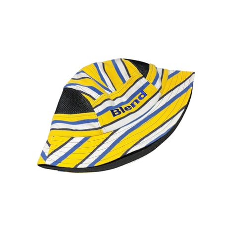 "Blend" MULTI BORDER HALF MESH CUSTOM HAT