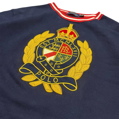 POLO RALPH LAUREN CREST LOGO SWEAT SHIRT