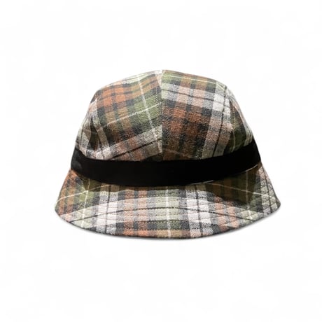 BEEF & BROCCOLIE CHECK CUSTOM 4PANEL HAT