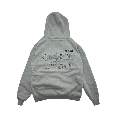 "SHABERANAI HITO" BOX HOODIE