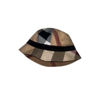 CHECK PATTERN 4PANEL CUSTOM HAT