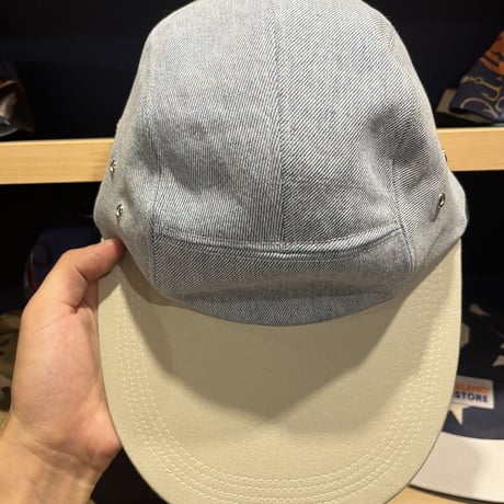 DENIM × BEIGE CHINO LB 5PANEL CUSTOM