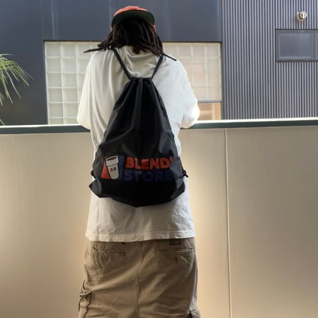 BS LOGO KNAPSACK BLACK