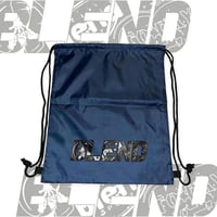 3NAME BLEND LOGO KNAPSACK NAVY