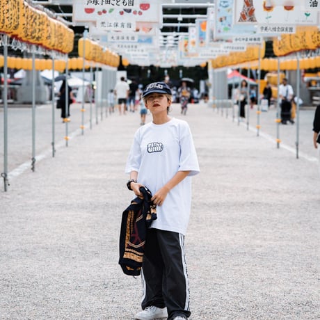Throw Up "BLEND" Heavy Cotton T-shirt /WHITE