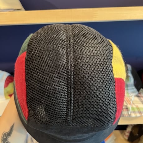 MULTI PATCH WORK × SPONGE MESH CUSTOM
