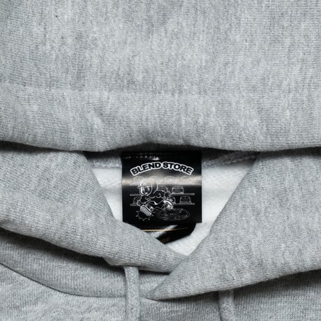 STOIC JPN × BLEND STORE 15.6oz HEAVY WEIGHT HOODIE : ASH GRAY