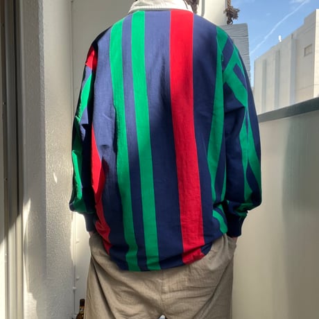 POLO RALPH LAUREN MULTI STRIPE RUGGER SHIRT