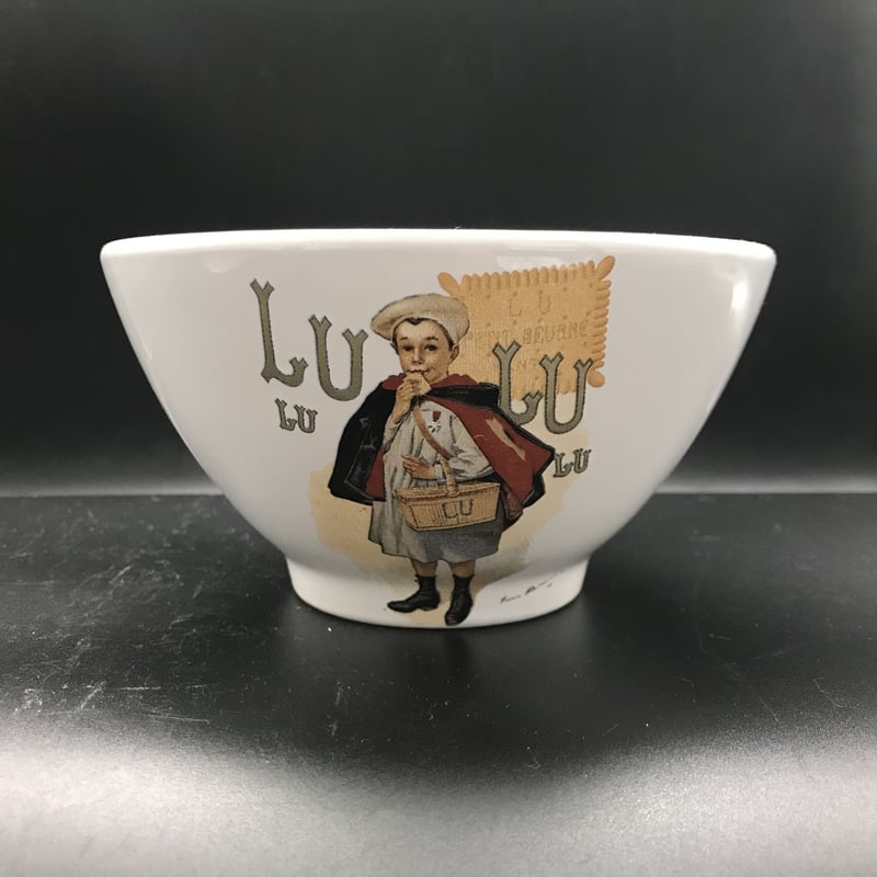 蚤の市カフェオレボウル フランス LU - 工芸品