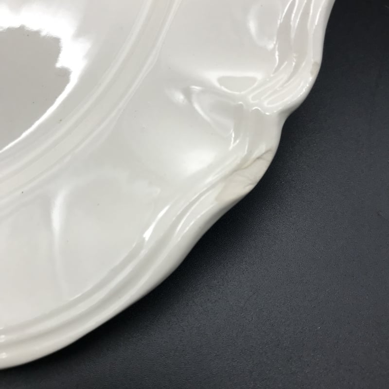 サルグミンヌ　花リムデザート皿 ディゴワン＆サルグミンヌ 花リムプレート デザートサイズ