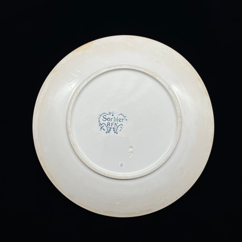 ボッホ B.F.Kアンティーク スープ皿2枚セット ボッホ B.F.K