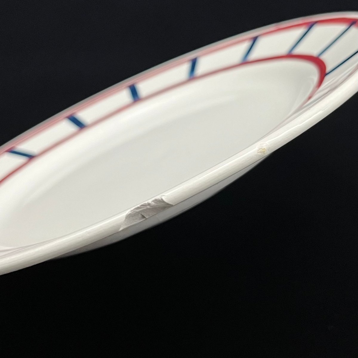 8月末まで_BADONVILLER バドンヴィレー プレート大(バスク柄) 8月末まで_BADONVILLER バドンヴィレー プレート大(バスク柄)