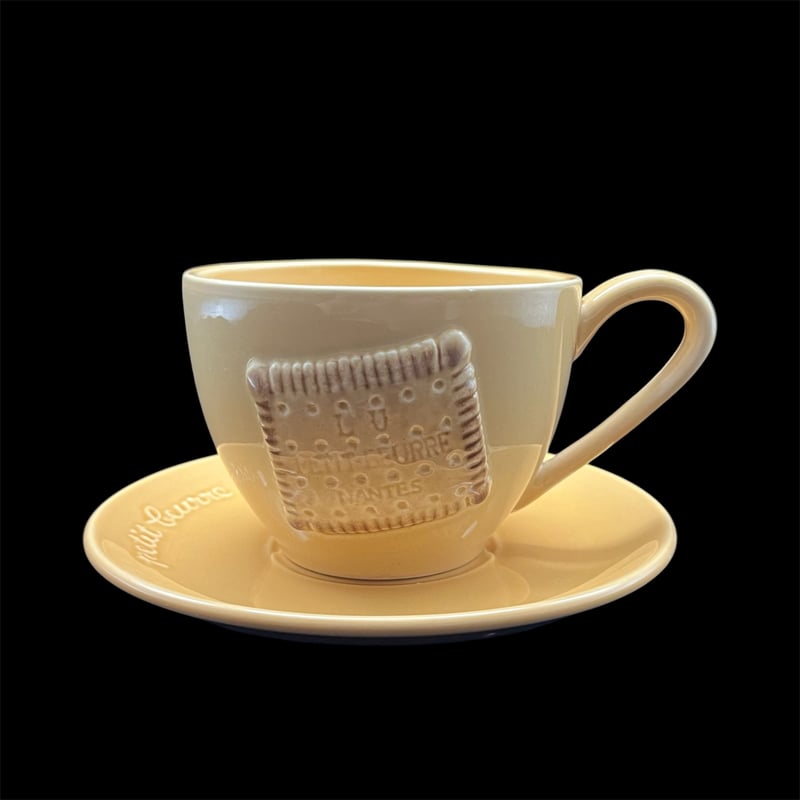 フランス アンティーク LU PETIT BEURRE マグカップ フランス アンティーク LU PETIT BEURRE マグカップ