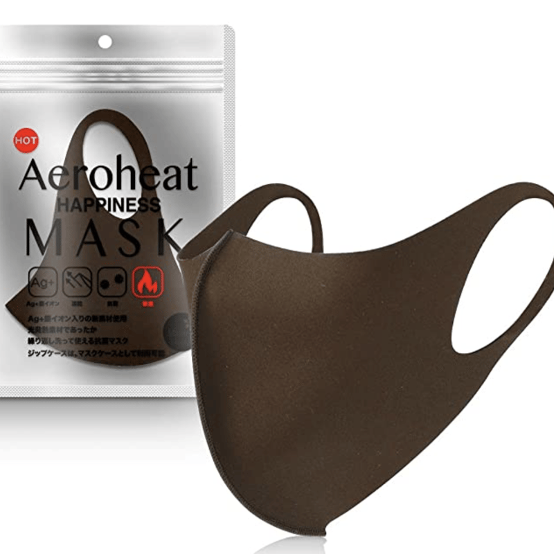 エアロヒート あったか立体ホットマスク ふつうサイズ 【HAPPINESS