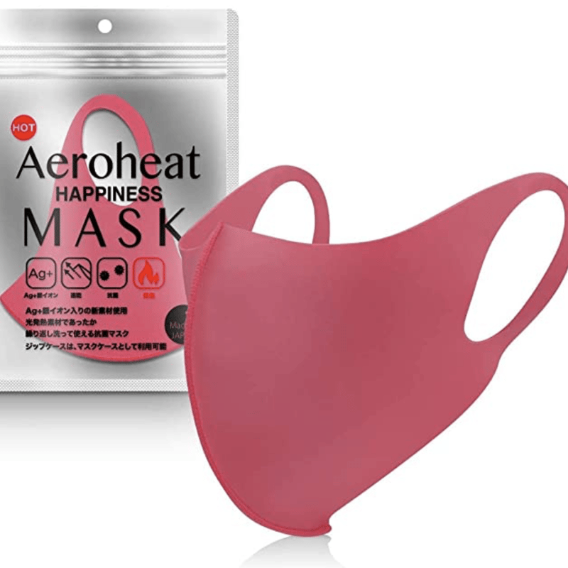 エアロヒート あったか立体ホットマスク ふつうサイズ 【HAPPINESS