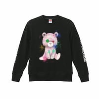 くまたろ 汰瑯プロデュース】たろっくまロングTシャツ黒 | π乙